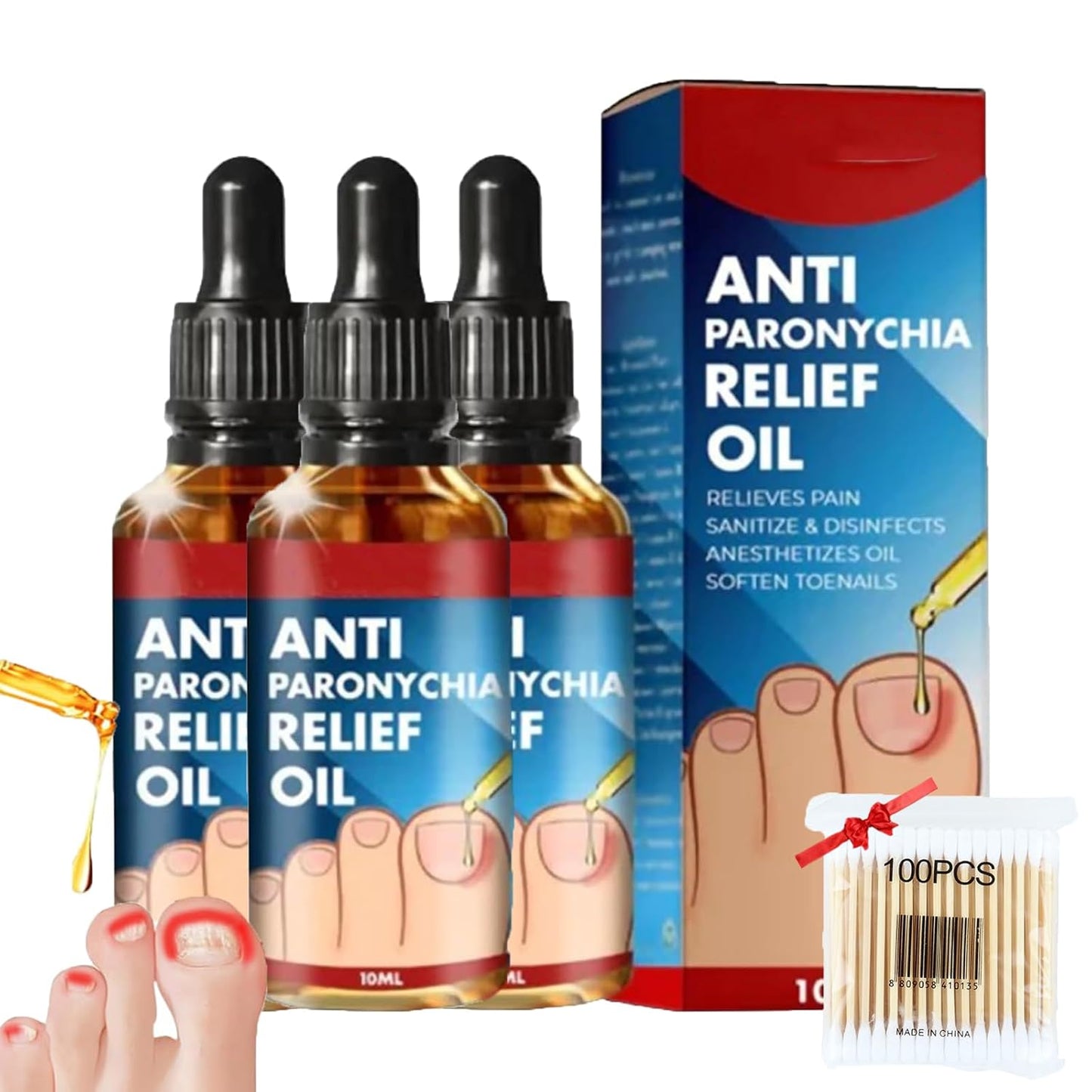 ToenailPlus® Tratamiento de hongos de uñas| Elimina Onicomicosis y Pie De Atleta