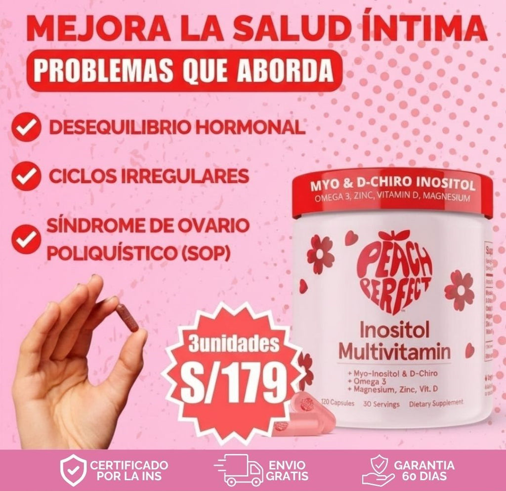 MYO INOSITOL | Complejos Vitamínicos para la Regulación Hormonal